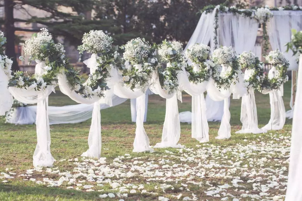 Le gypsophile dans votre décoration de mariage