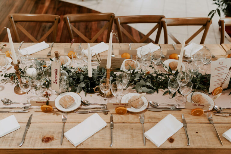 Chemins de table