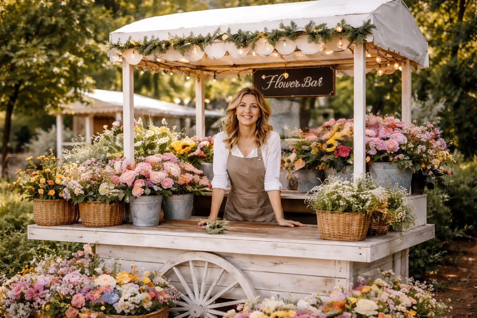 Bar à fleurs